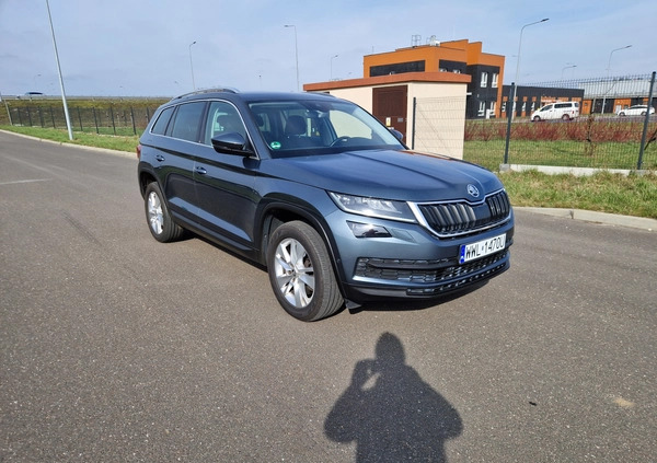 Skoda Kodiaq cena 82000 przebieg: 300000, rok produkcji 2018 z Tarnogród małe 781